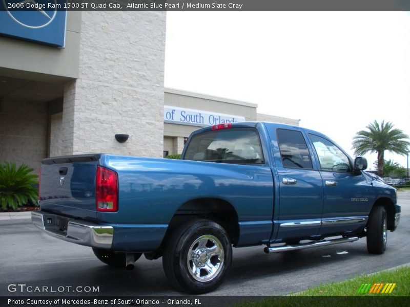 Atlantic Blue Pearl / Medium Slate Gray 2006 Dodge Ram 1500 ST Quad Cab