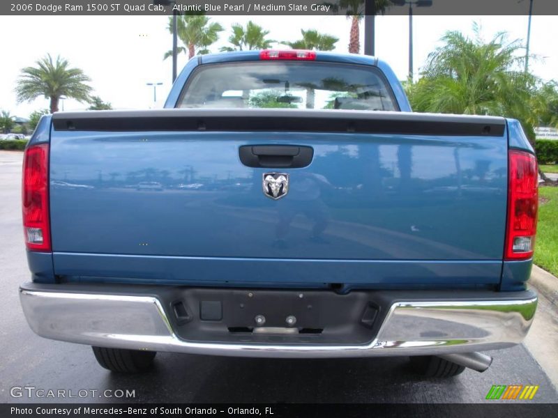 Atlantic Blue Pearl / Medium Slate Gray 2006 Dodge Ram 1500 ST Quad Cab