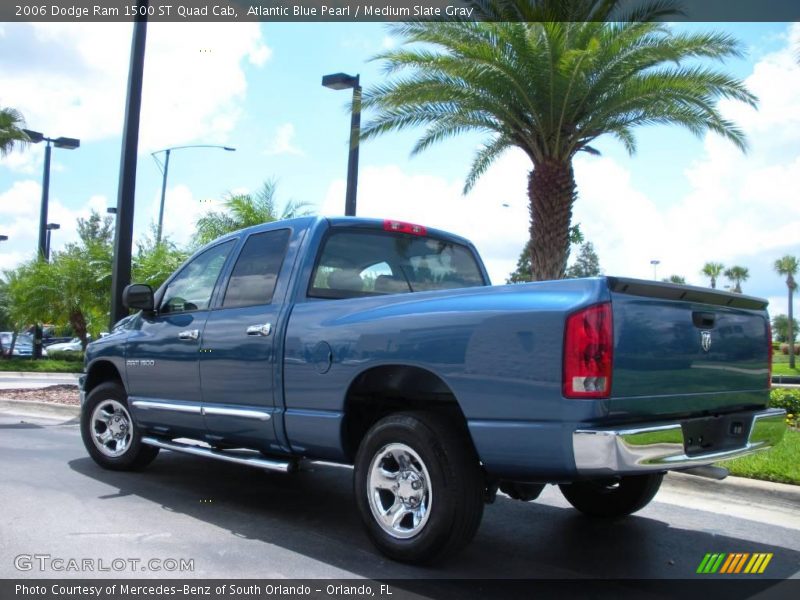 Atlantic Blue Pearl / Medium Slate Gray 2006 Dodge Ram 1500 ST Quad Cab