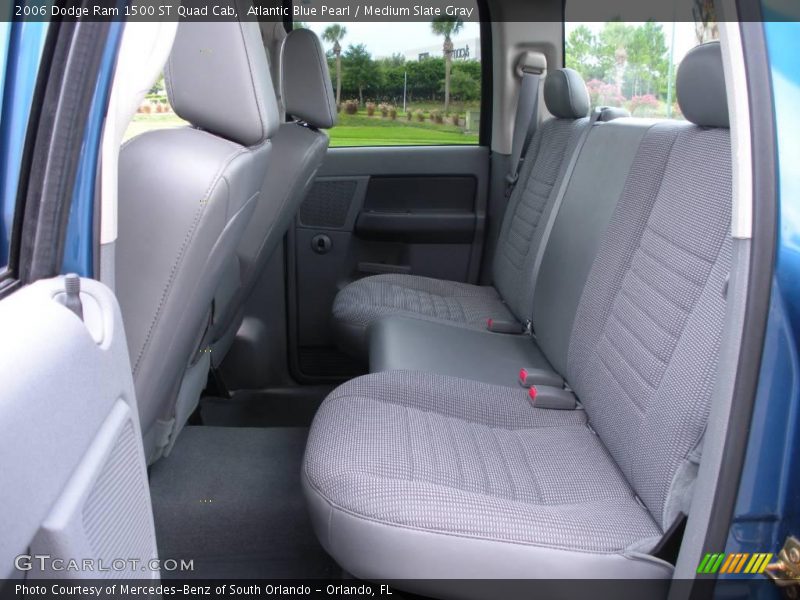 Atlantic Blue Pearl / Medium Slate Gray 2006 Dodge Ram 1500 ST Quad Cab