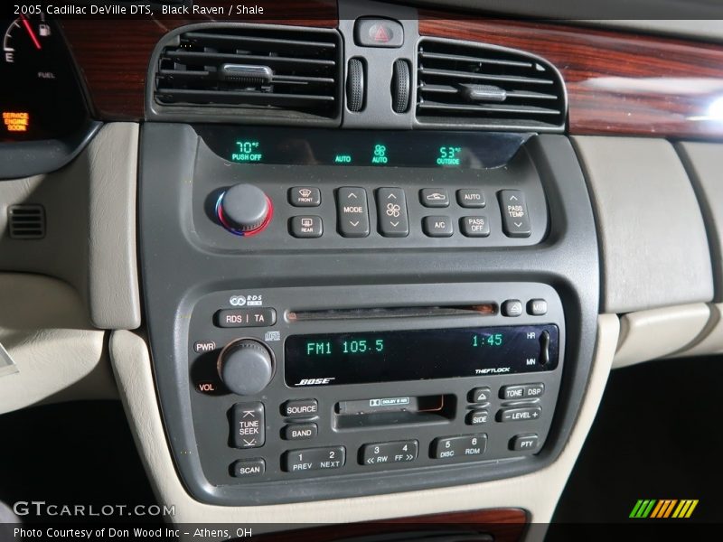 Black Raven / Shale 2005 Cadillac DeVille DTS