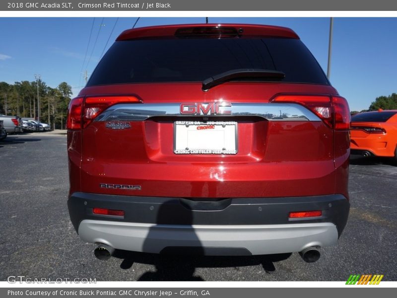 Crimson Red Tintcoat / Jet Black 2018 GMC Acadia SLT
