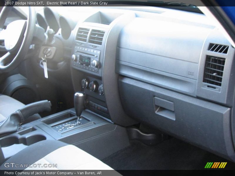 Electric Blue Pearl / Dark Slate Gray 2007 Dodge Nitro SXT