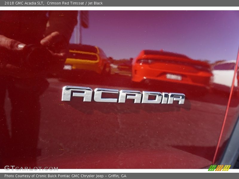 Crimson Red Tintcoat / Jet Black 2018 GMC Acadia SLT