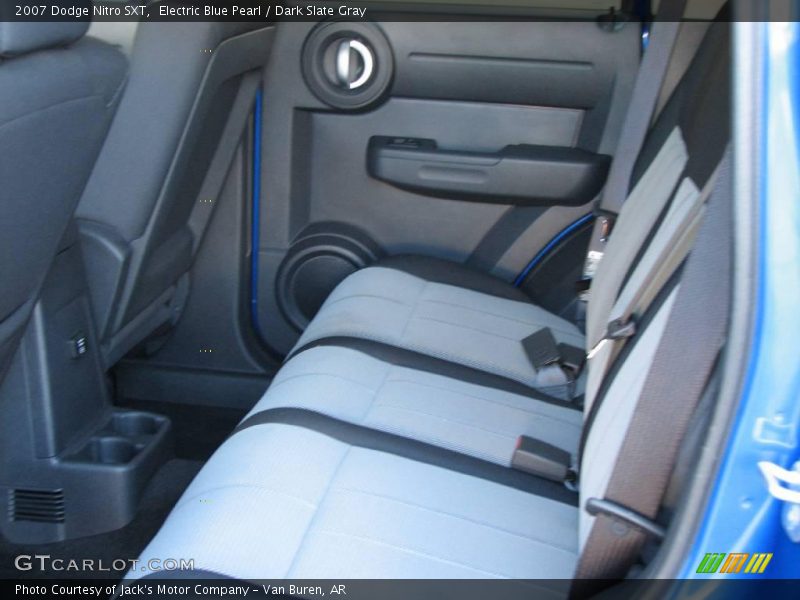 Electric Blue Pearl / Dark Slate Gray 2007 Dodge Nitro SXT