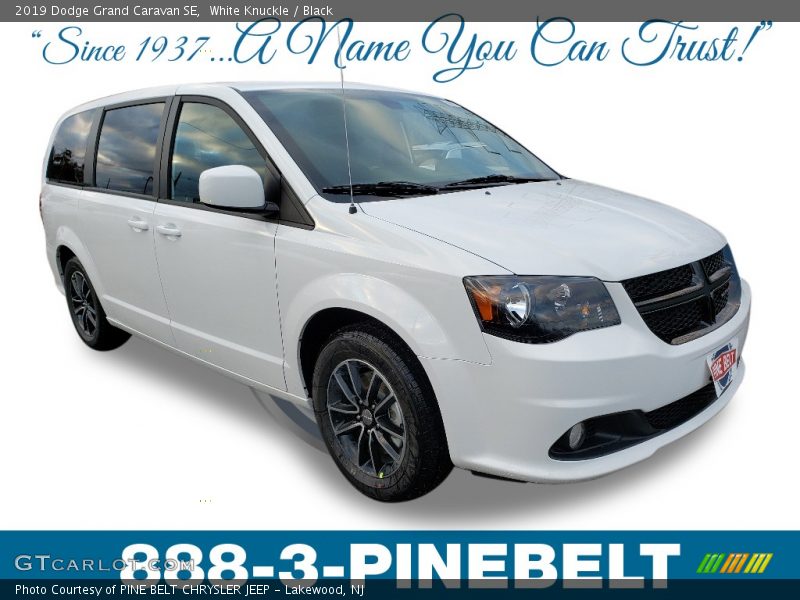 White Knuckle / Black 2019 Dodge Grand Caravan SE