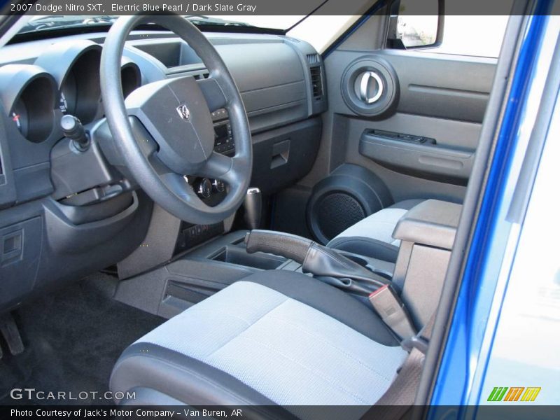 Electric Blue Pearl / Dark Slate Gray 2007 Dodge Nitro SXT