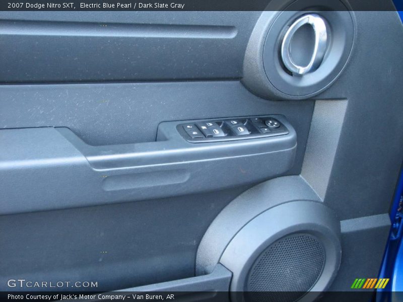 Electric Blue Pearl / Dark Slate Gray 2007 Dodge Nitro SXT