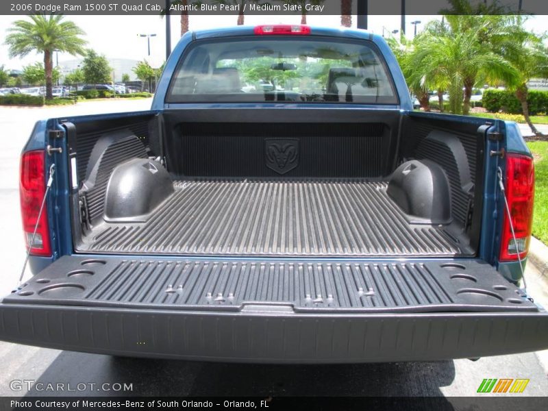 Atlantic Blue Pearl / Medium Slate Gray 2006 Dodge Ram 1500 ST Quad Cab
