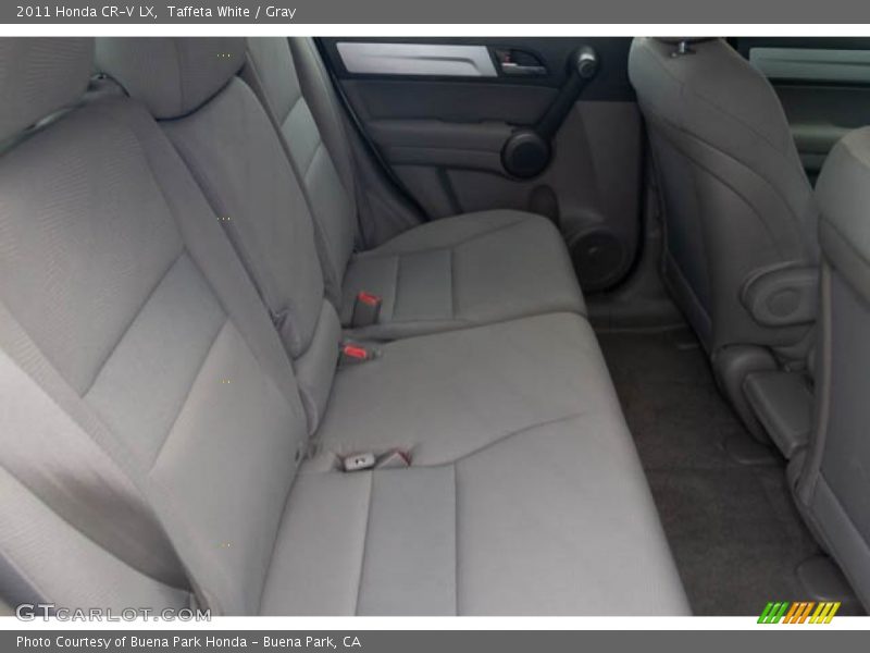 Taffeta White / Gray 2011 Honda CR-V LX