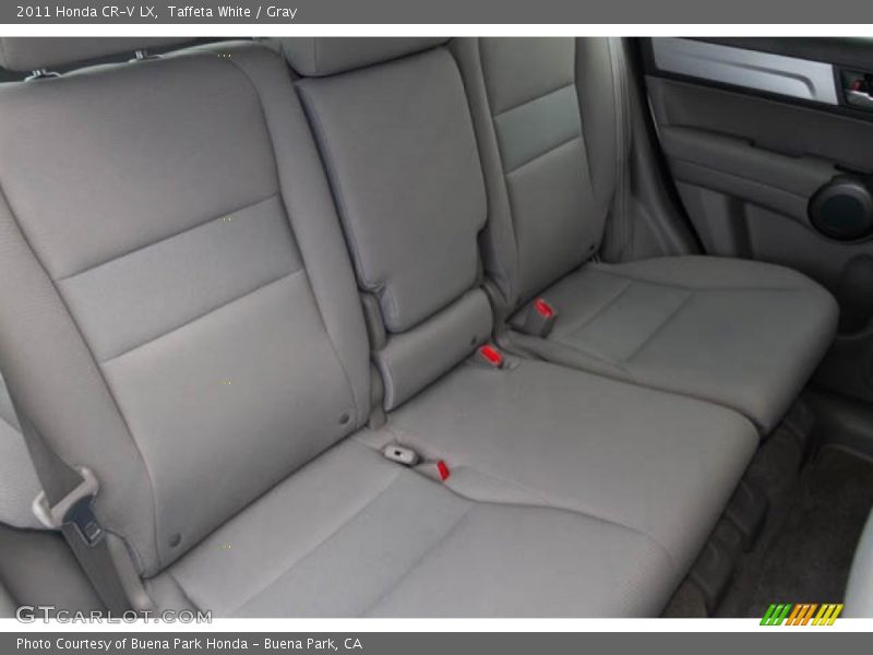 Taffeta White / Gray 2011 Honda CR-V LX