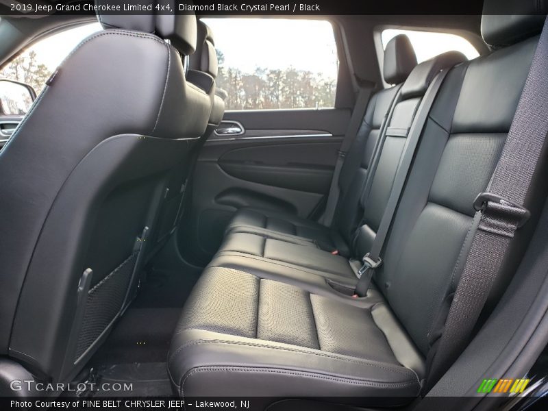 Rear Seat of 2019 Grand Cherokee Limited 4x4