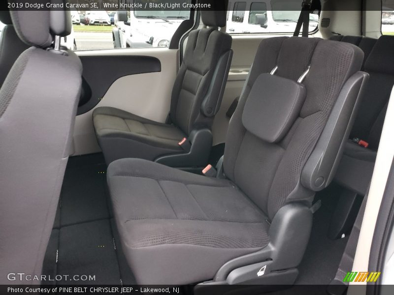 White Knuckle / Black/Light Graystone 2019 Dodge Grand Caravan SE