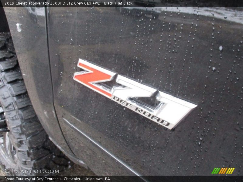 Black / Jet Black 2019 Chevrolet Silverado 2500HD LTZ Crew Cab 4WD