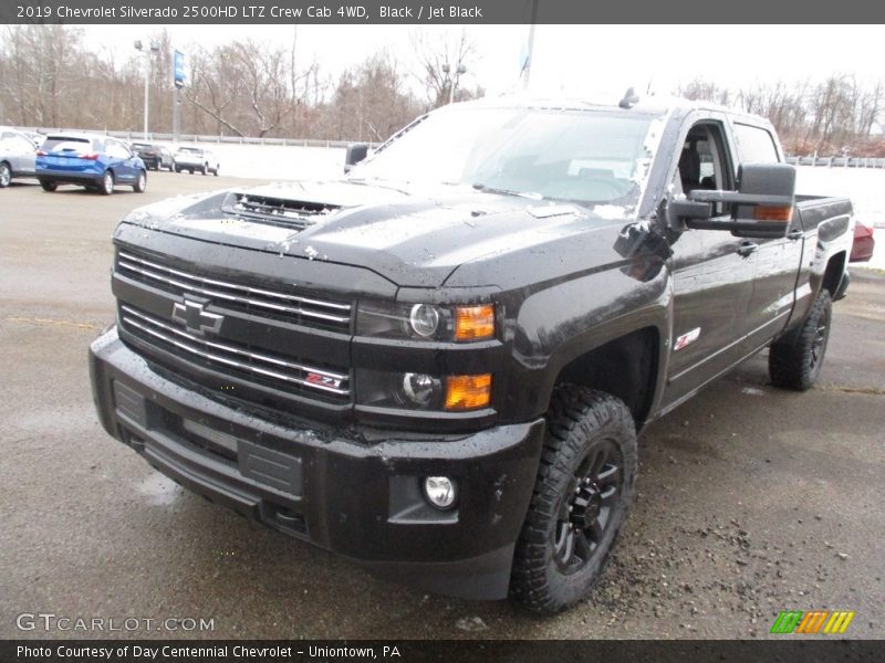 Black / Jet Black 2019 Chevrolet Silverado 2500HD LTZ Crew Cab 4WD