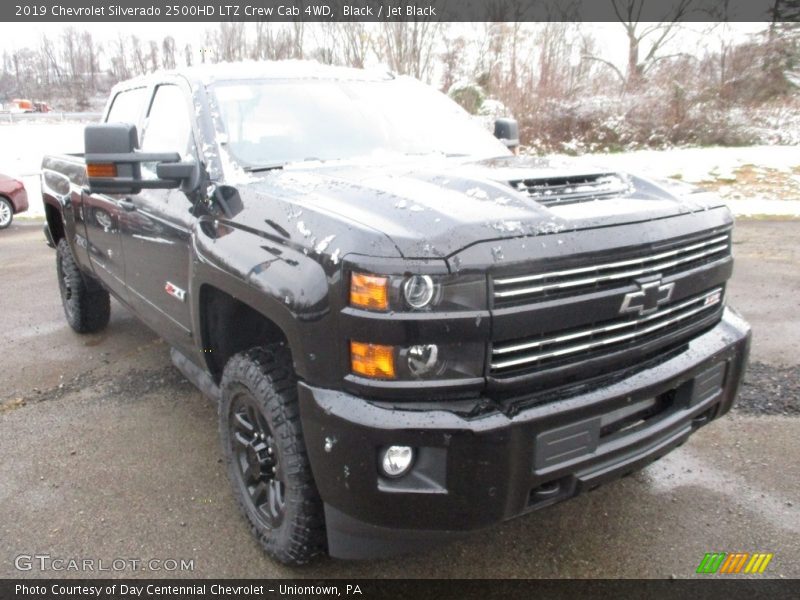 Black / Jet Black 2019 Chevrolet Silverado 2500HD LTZ Crew Cab 4WD