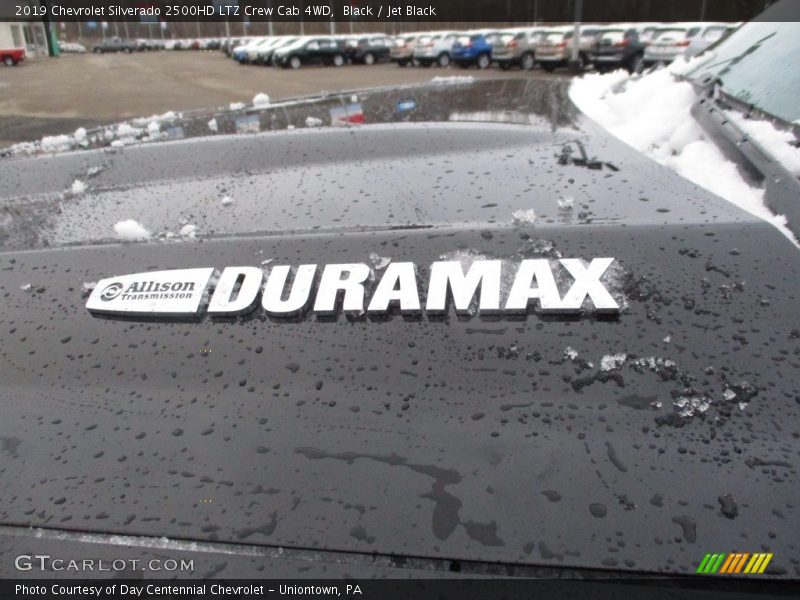 Black / Jet Black 2019 Chevrolet Silverado 2500HD LTZ Crew Cab 4WD