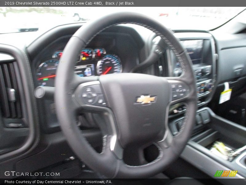 Black / Jet Black 2019 Chevrolet Silverado 2500HD LTZ Crew Cab 4WD