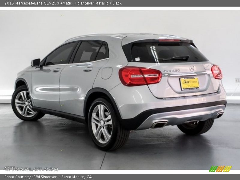 Polar Silver Metallic / Black 2015 Mercedes-Benz GLA 250 4Matic