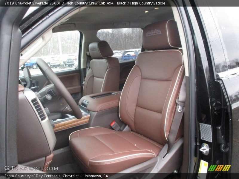 Front Seat of 2019 Silverado 3500HD High Country Crew Cab 4x4