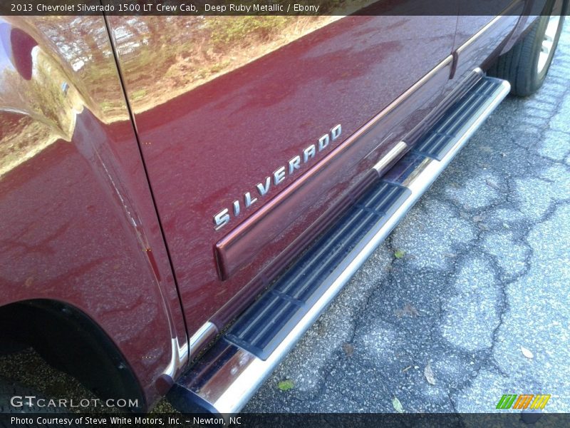 Deep Ruby Metallic / Ebony 2013 Chevrolet Silverado 1500 LT Crew Cab