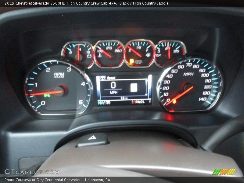  2019 Silverado 3500HD High Country Crew Cab 4x4 High Country Crew Cab 4x4 Gauges