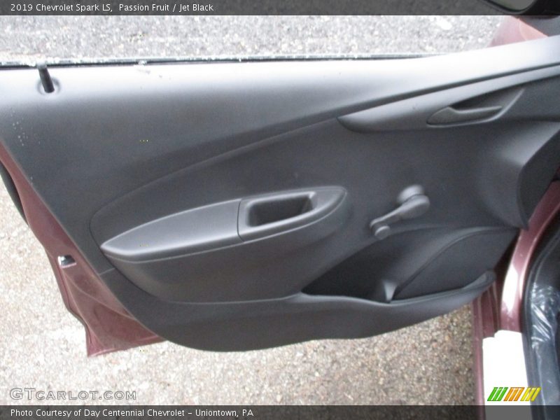 Passion Fruit / Jet Black 2019 Chevrolet Spark LS