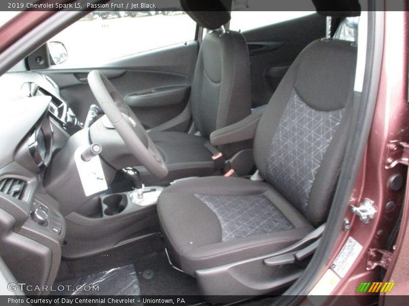 Front Seat of 2019 Spark LS
