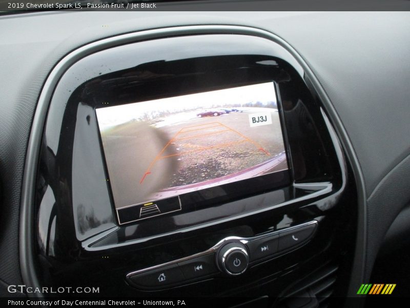 Passion Fruit / Jet Black 2019 Chevrolet Spark LS