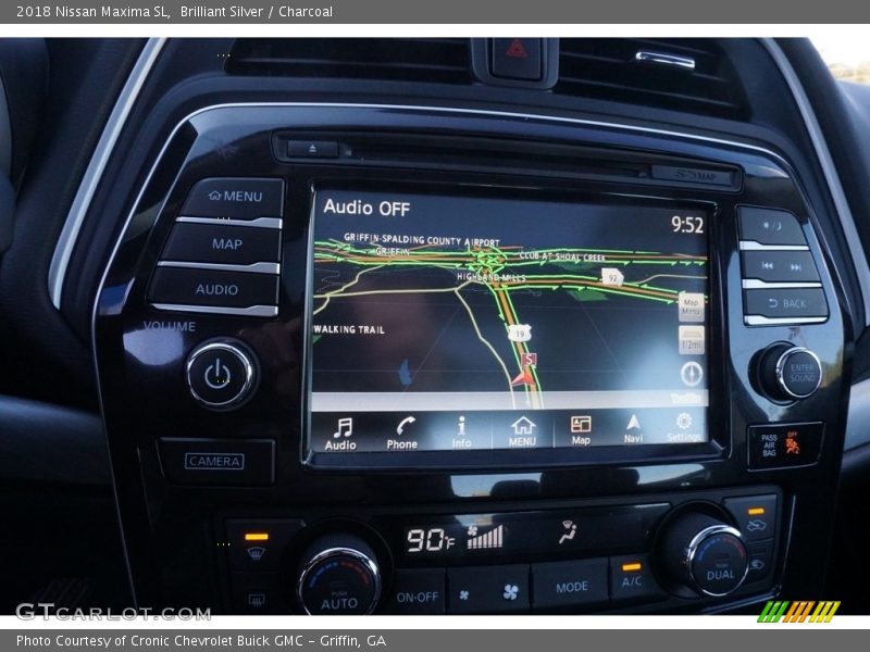 Navigation of 2018 Maxima SL