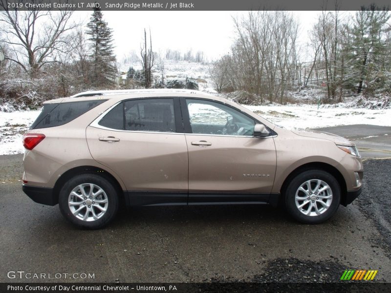 Sandy Ridge Metallic / Jet Black 2019 Chevrolet Equinox LT AWD