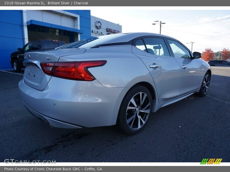 Brilliant Silver / Charcoal 2018 Nissan Maxima SL