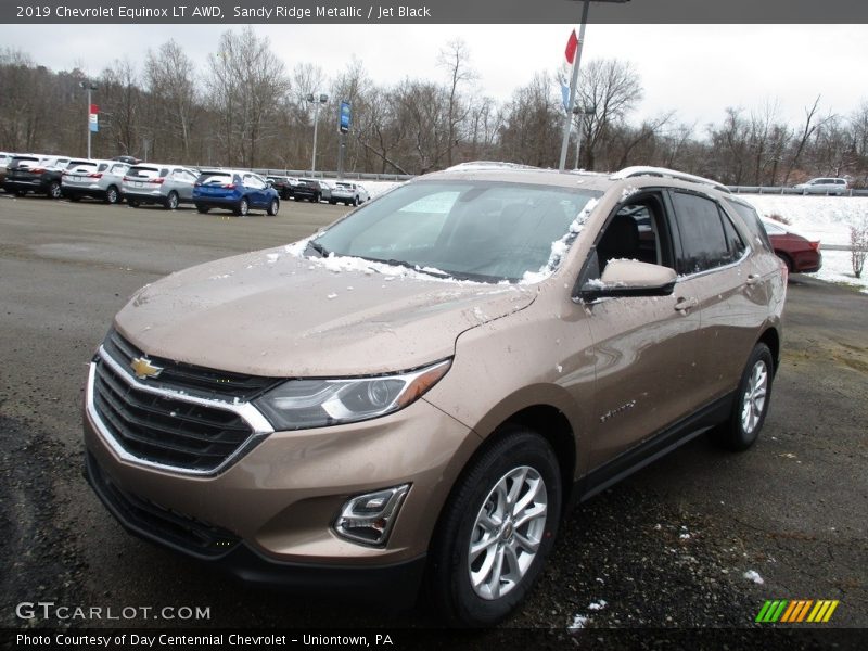 Sandy Ridge Metallic / Jet Black 2019 Chevrolet Equinox LT AWD