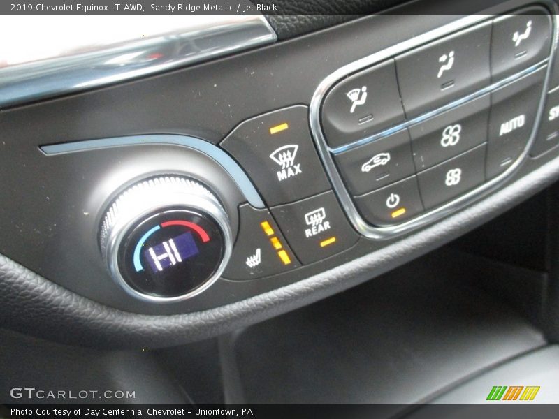 Sandy Ridge Metallic / Jet Black 2019 Chevrolet Equinox LT AWD