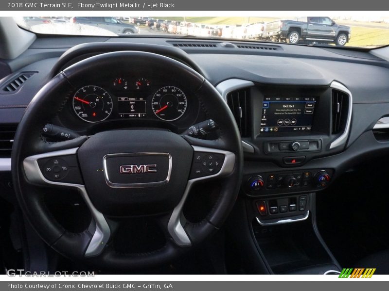 Ebony Twilight Metallic / ­Jet Black 2018 GMC Terrain SLE