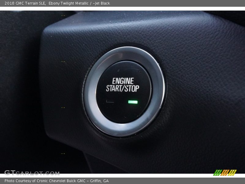 Ebony Twilight Metallic / ­Jet Black 2018 GMC Terrain SLE