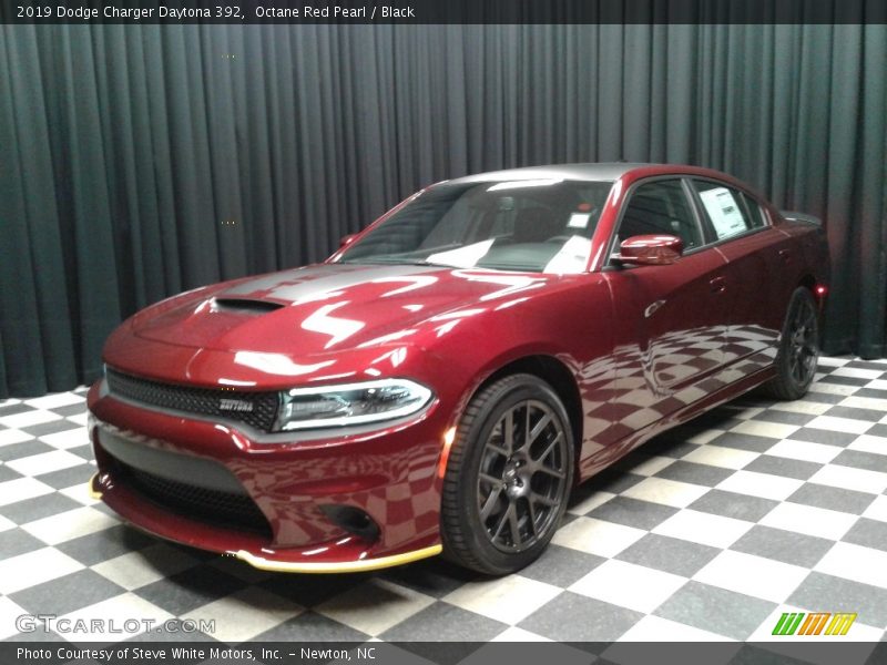 Octane Red Pearl / Black 2019 Dodge Charger Daytona 392