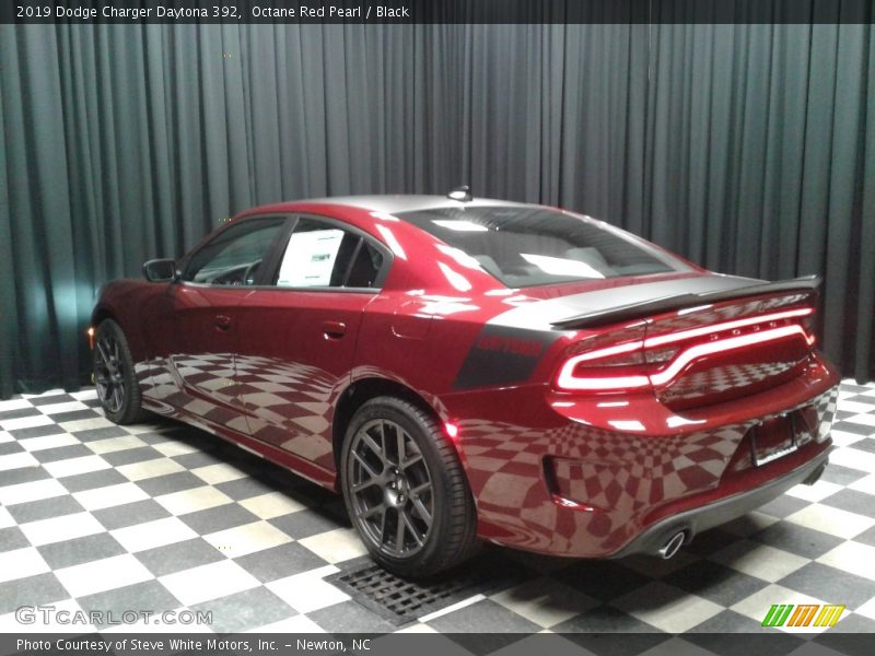 Octane Red Pearl / Black 2019 Dodge Charger Daytona 392