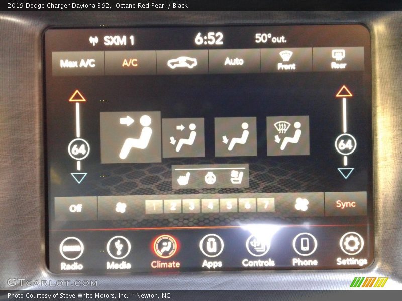 Octane Red Pearl / Black 2019 Dodge Charger Daytona 392