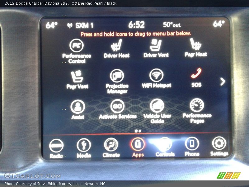 Octane Red Pearl / Black 2019 Dodge Charger Daytona 392