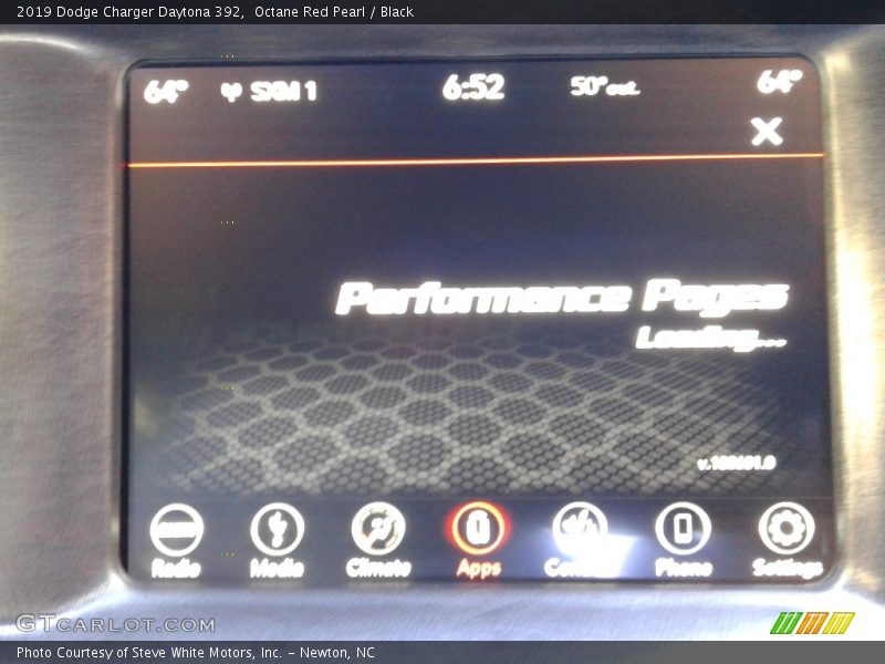 Octane Red Pearl / Black 2019 Dodge Charger Daytona 392