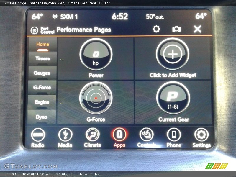 Octane Red Pearl / Black 2019 Dodge Charger Daytona 392