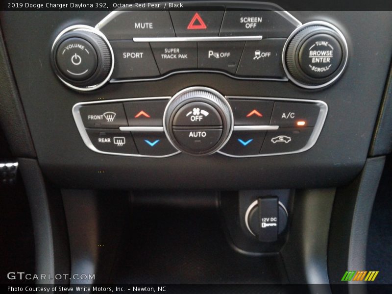 Octane Red Pearl / Black 2019 Dodge Charger Daytona 392