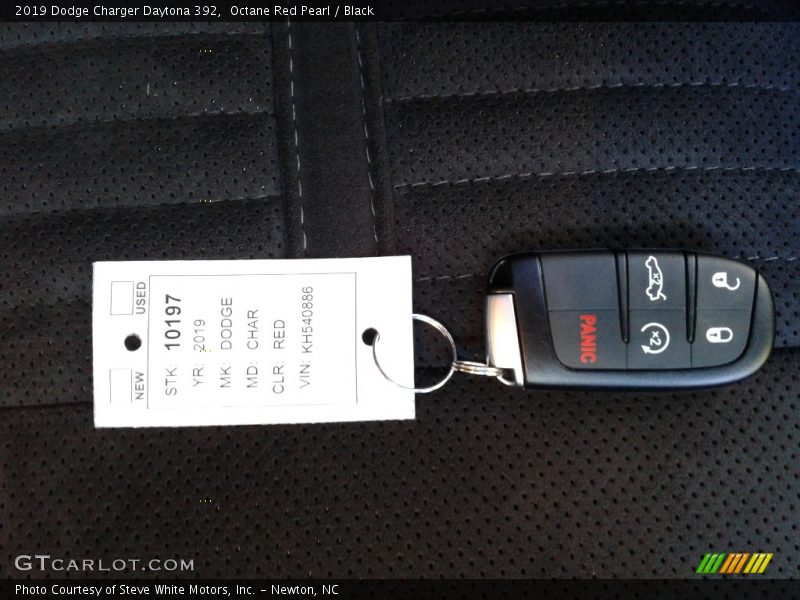 Octane Red Pearl / Black 2019 Dodge Charger Daytona 392