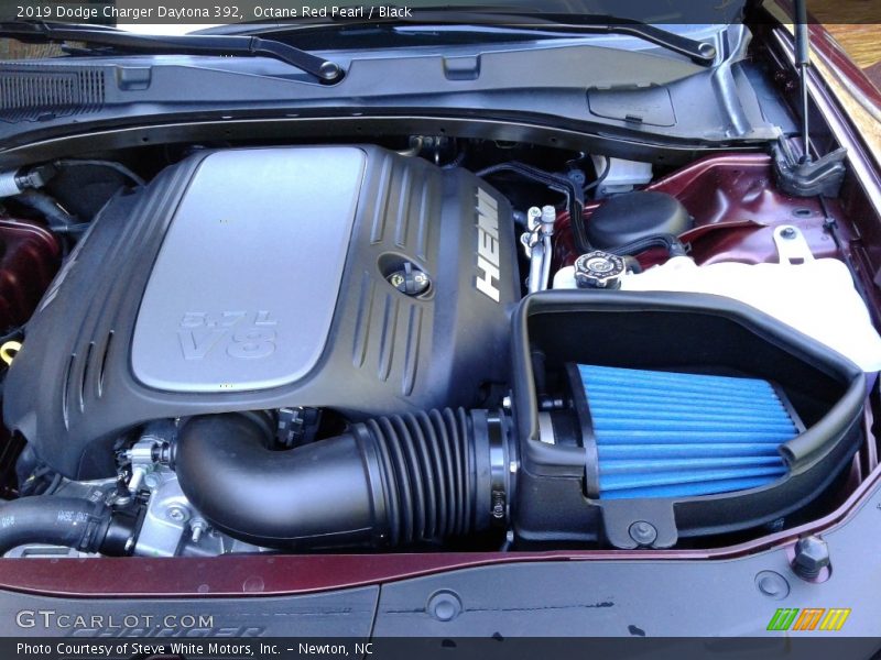 Octane Red Pearl / Black 2019 Dodge Charger Daytona 392