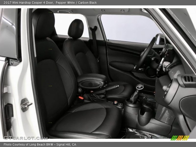 Pepper White / Carbon Black 2017 Mini Hardtop Cooper 4 Door
