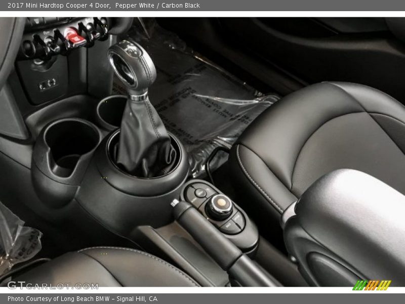 Pepper White / Carbon Black 2017 Mini Hardtop Cooper 4 Door
