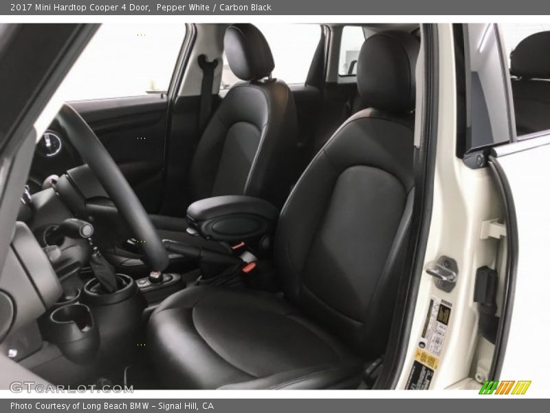 Pepper White / Carbon Black 2017 Mini Hardtop Cooper 4 Door