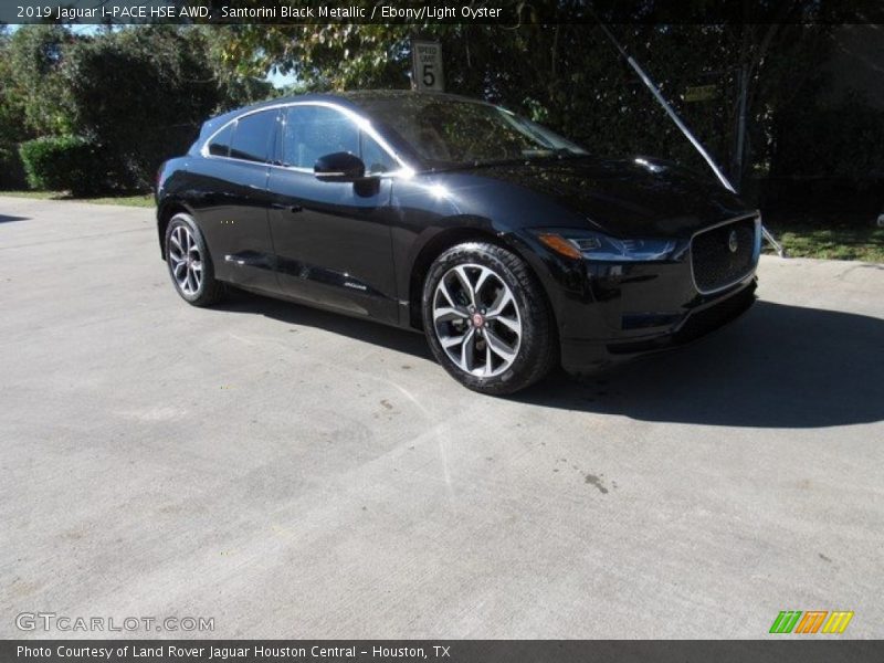 Santorini Black Metallic / Ebony/Light Oyster 2019 Jaguar I-PACE HSE AWD