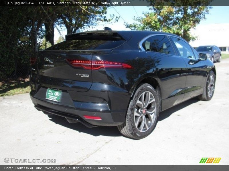 Santorini Black Metallic / Ebony/Light Oyster 2019 Jaguar I-PACE HSE AWD